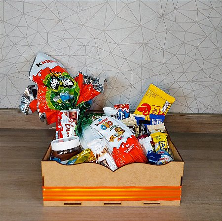 CESTA DE PÁSCOA - ESPECIAL KINDER