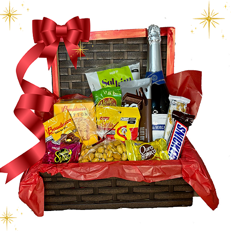 CESTA NATALINA - NOITE ILUMINADA