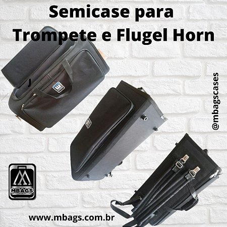 MS03 - SemiCase para Trompete e Flugel (Hardbag)
