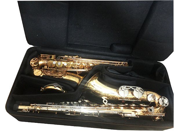 MEN29 - Estojo duplo para Sax Alto e Sax Tenor - FIBERGLASS
