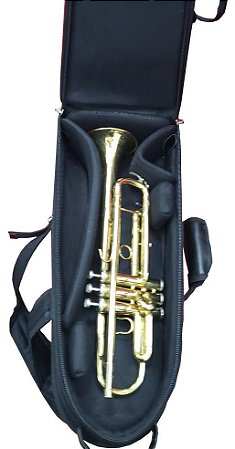 MS27 - Semicase para 1 trompete GOTICULAR (Hardbag)