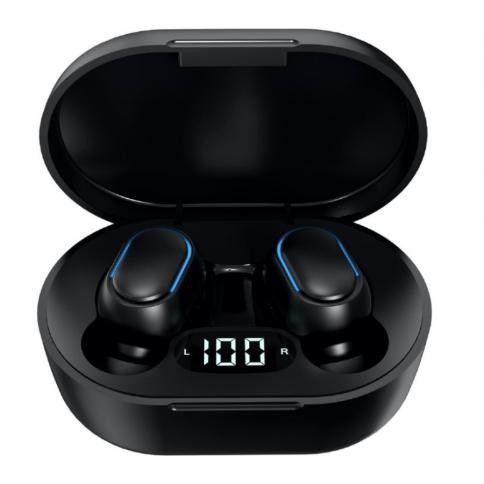 Fone De Ouvido - Esportivo E7S TWS - Sem Fio Bluetooth Som Estéreo - Display de Led