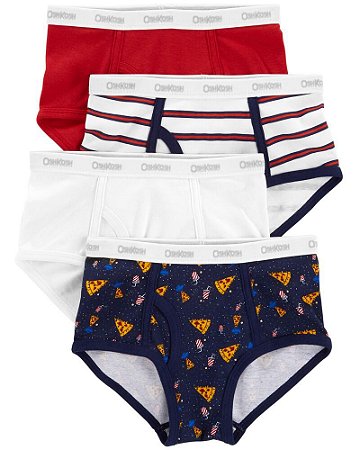 kit com 4 cuecas