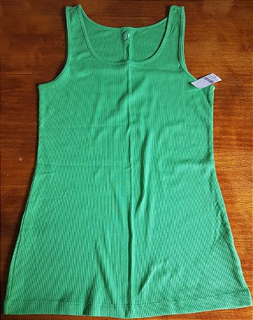 Camiseta regata verde GAP
