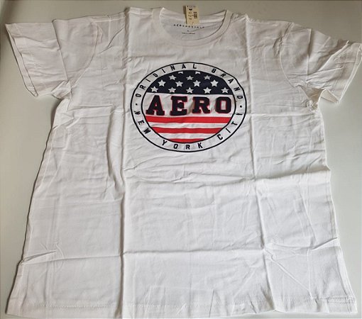 Camiseta branca  Aeropostale