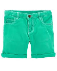 bermuda jeans verde