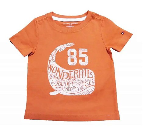 Camiseta baleia Tommy Hilfiger