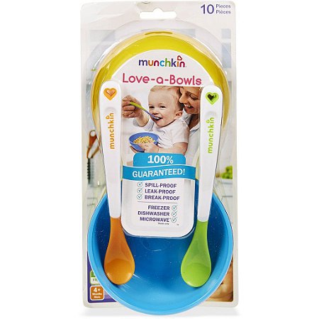 Kit com 4 togelas com tampas - Love a Bowls