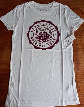 Camiseta branca Aropostale