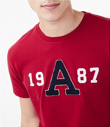 Camiseta vermelha 19A87