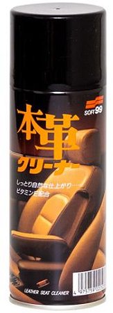 Limpa Couro Spray LEATHER SEAT CLEANER MOUSE Soft99 300 ml