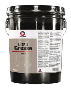 Graxa de Lítio COMMA Grease LI EP 2 NLGI 2 20 Kgs - Compatível Mobilux EP 2