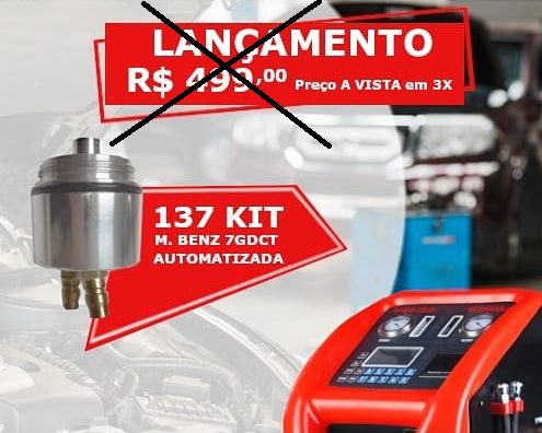 Adaptador / Conexão Kit 137 para Câmbio Mercedes Benz 7G DCT - MB 724.0