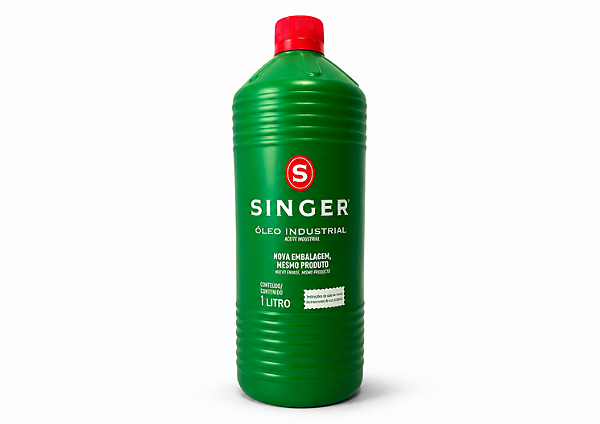 Óleo Industrial para Máquinas de Costura SINGER 1 Lt ISO VG-22 Lubrificante Multiuso