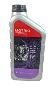 Óleo Sintético MOTRIO 5W30 para Motores Diesel ULTRA ACEA C4 DPF 1 lt - GROUPE RENAULT