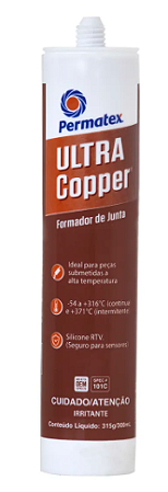 Permatex ULTRA Copper 315 g / 300 ml #101C- Silicone RTV Formador de Junta OEM