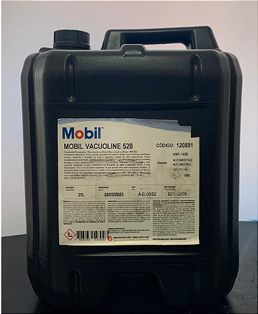 Óleo para Engrenagens Mobil Vacuoline 528 ISO-VG 150 Balde 20 Lts