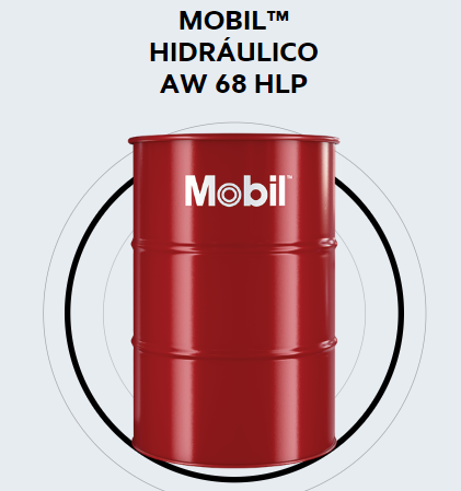Mobil Hidráulico AW 68 HLP Tambor 200 Lts - Óleo hidráulico com aditivação antidesgaste
