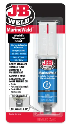 J-B Weld MarineWeld 50172 Syringe 25 ml - Adesivo e Selante Marítimo