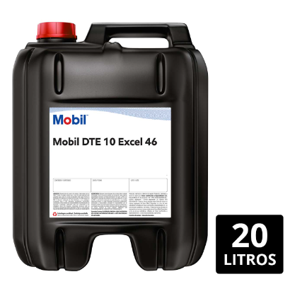 Mobil DTE 10 Excel 46 Balde 20 Litros Óleo Hidráulico de Qualidade Premium