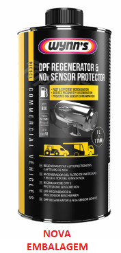 Limpa e Restaura Catalisador DPF 1 LT trata 500 Lts de Diesel - Wynn´s DPF Regenerator & Sensor NOx Sensor