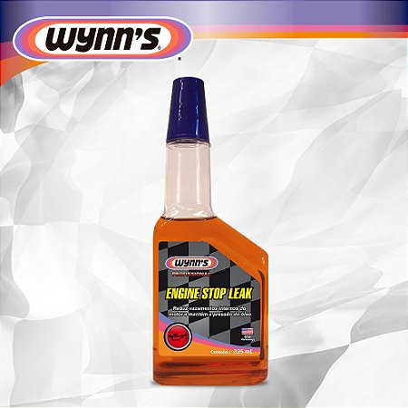 Produto para reduzir vazamentos de óleo em motores automotivos - Wynn´s Engine Stop Leak 325 ml