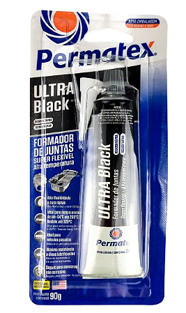 Silicone Permatex ULTRA Black 90g 82180 - Formador de juntas para alta temperatura Atende OEM