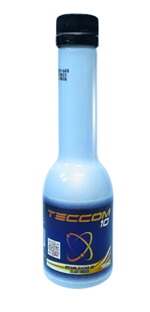 ESTABILIZADOR de Óleo Diesel TECCOM 10 100 ml - Otimizador e Bactericida