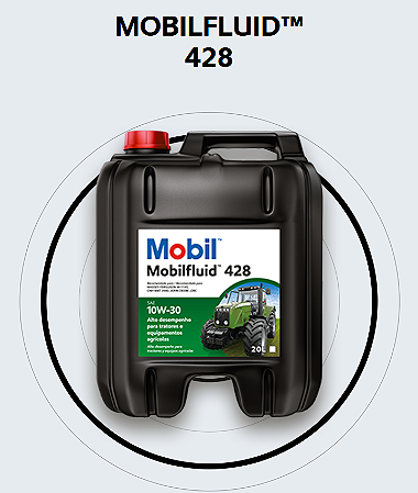 MOBILFLUID 428 10W30 20 Litros - Lubrificante de Alto Desempenho para Tratores