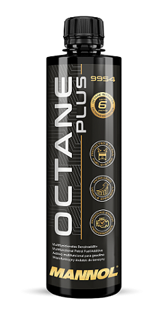 Aditivo Especial para Gasolina que aumenta Octanagem MANNOL 9954 OCTANE PLUS 450 ml