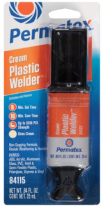 Adesivo Epoxi Solda Plásticos - Permatex Plastic Welder Cream 25 ml (PX84115)