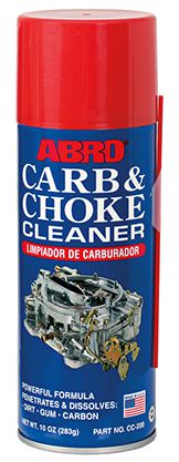 Carb & Choke CLEANER ABRO CC-200 283 g - Limpa TBI e Carburadores