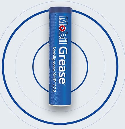 GRAXA Mobilgrease XHP 222 390g Blue ISO VG-220 NLGI-2 Complexo de Lítio