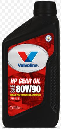 Óleo de Câmbio e Diferencial Valvoline 80W90 API GL-5 HP GEAR OIL 1 Lt