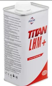 Óleo Hidráulico TITAN LHM+ 1 Lt Central Hydraulic Fluid Aprovado PSA B71 2710 Fiat 9.55597 IVECO Citroen