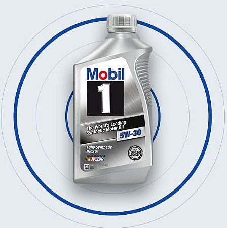 MOBIL 1 5W30 946 ml - Lubrificante Sintético para Motor a Gasolina Flex Diesel