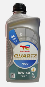 Óleo de Motor TOTAL QUARTZ 7000 10W40 Semissintético API SN ACEA A3/B4 - Gasolina Flex e Diesel