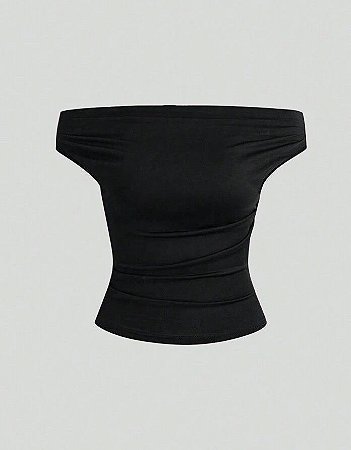 Blusa feminina ombro a ombro.