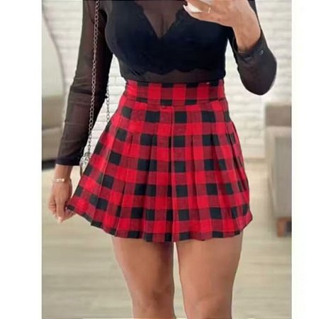 Saia xadrez, tamanho G.