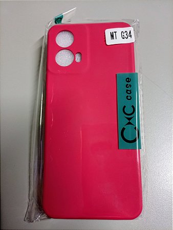 Capa de celular, Motorola G34 acompanha a película de vidro.