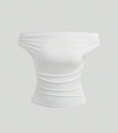 Blusa feminina ombro a ombro.