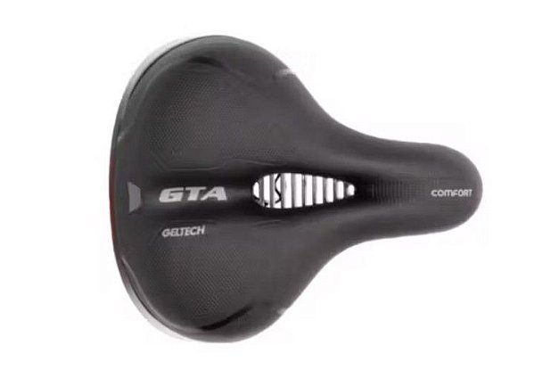 Banco Selin vazado, bike confortável.