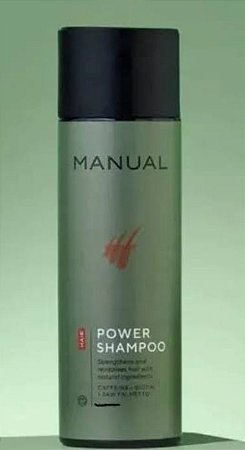 Shampoo Power Manual 400ml.
