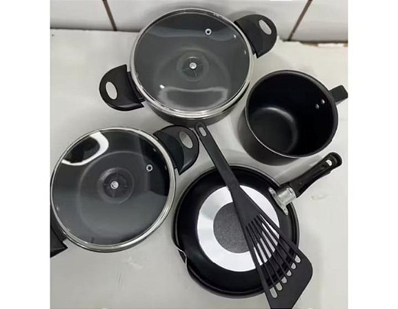 Kit de panelas, econômico.