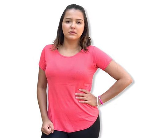 Blusa feminina esportiva, Dry Fit, tamanho M.