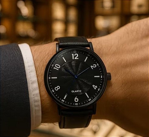 Relógio de pulso masculino.