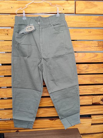 Calça Feminina com cinto (BRIM)