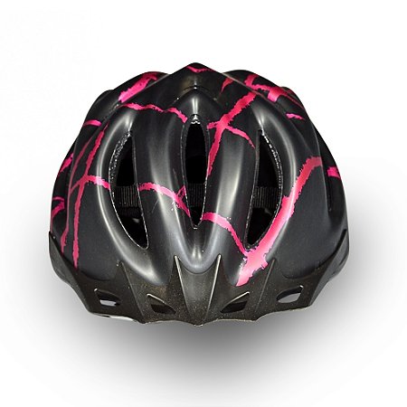 CAPACETE MTB RSC PODIUM VISE+REG PTO/ROSA