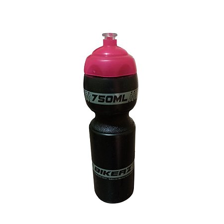 CARAMANHOLA 750-ML S/SUPORTE PTO C/TAMPA ROSA NEON
