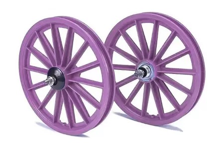 JG. DE RODA NYLON ARO 16 LILAS C/EIXO